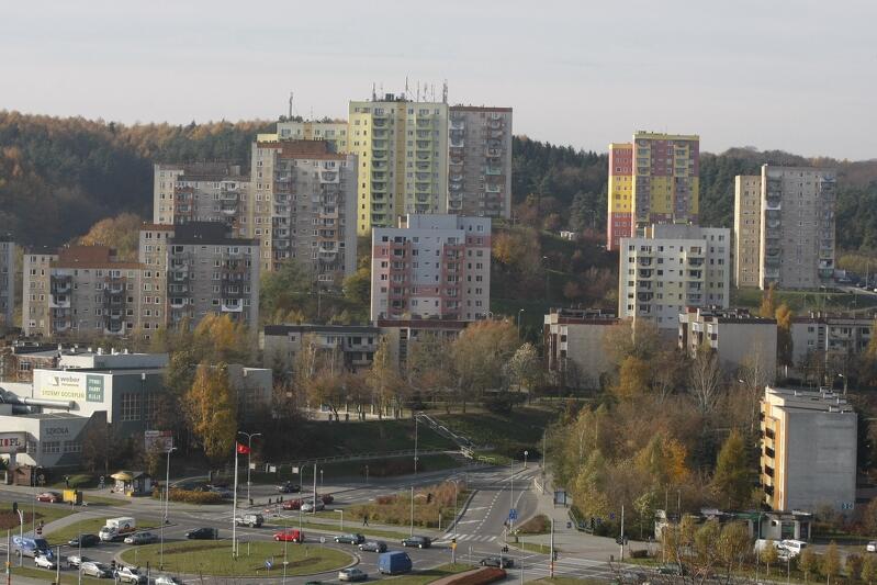 Bloki mieszkalne na Niedźwiedniku, części Brętowa