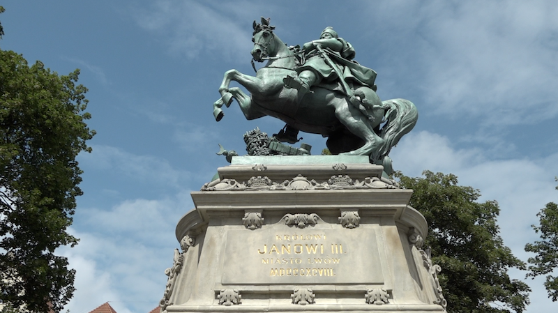 Pomnik zwycięzcy spod Wiednia został po raz pierwszy odsłonięty we Lwowie w listopadzie 1898 roku