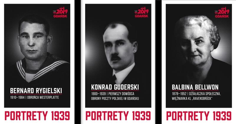 Janusz Marszalec z Muzeum Gdańska: - Postaci, które pojawiły się na portretach są ofiarami pierwszego etapu wojny, roku 1939 