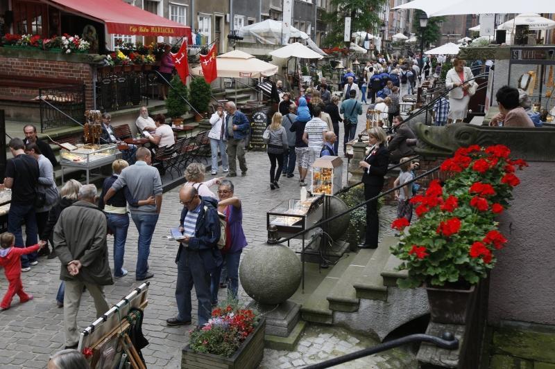 Święto ulicy Mariackiej co roku przyciąga tłumy miłośników Gdańska i bursztynu