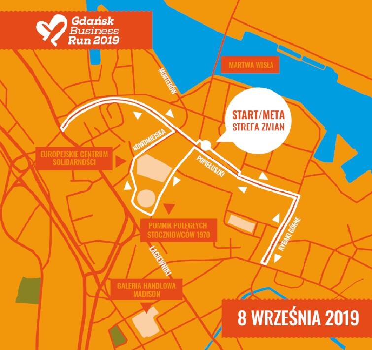 2 tys. biegaczy wystartuje w niedzielę w Gdańsk Business Run. Czasowe  utrudnienia w ruchu