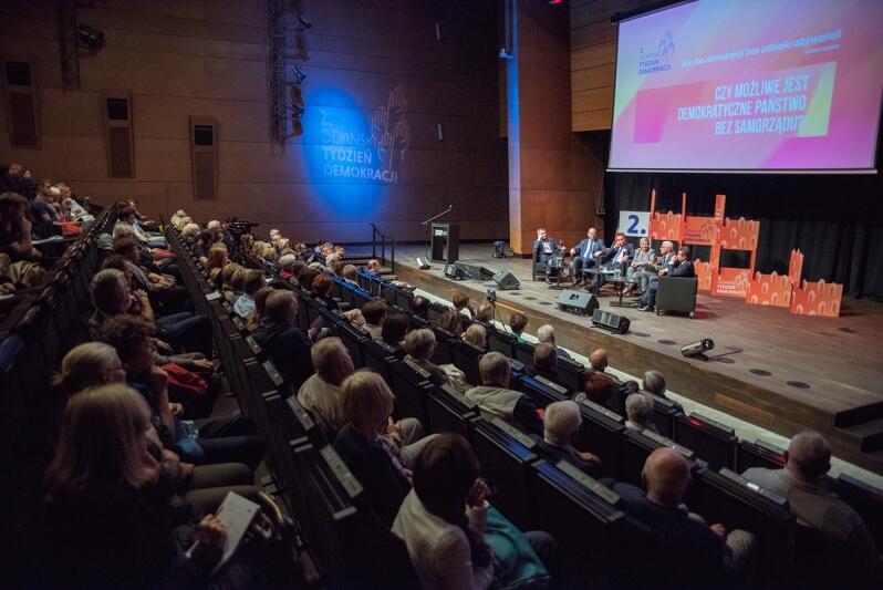 Debata prezydentów podczas Gdańskiego Tygodnia Demokracji w 2017 r.