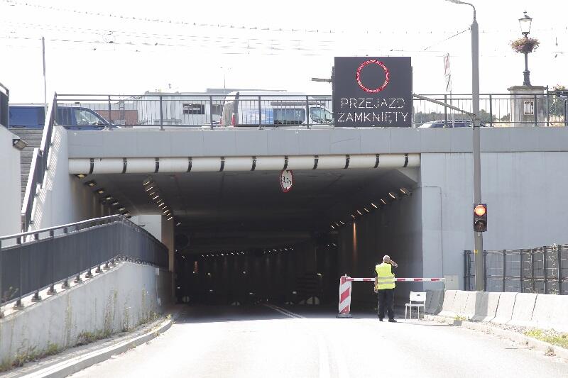 Tunel pod Forum Gdańsk jest nadal zamknięty 