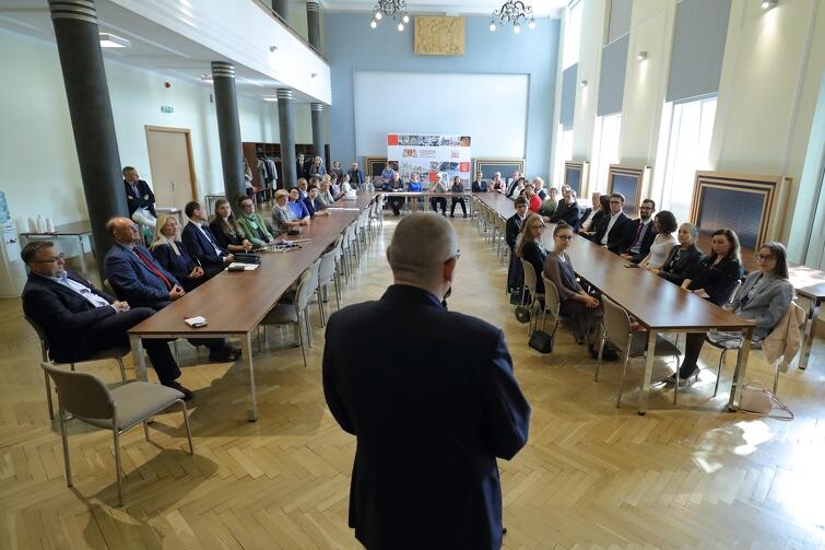Uroczyste wręczenie stypendiów odbyło się w Urzędzie Miejskim w Gdańsku