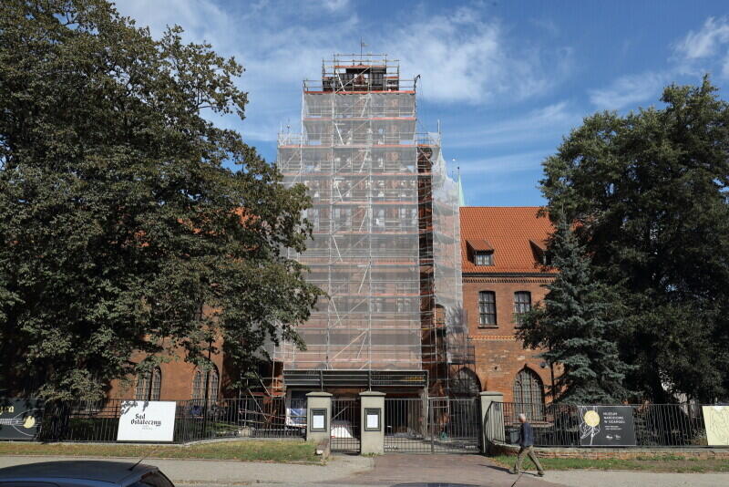 Remont Oddziału Sztuki Dawnej Muzeum Narodowego w Gdańsku obejmie prace na zewnątrz i wewnątrz budynku