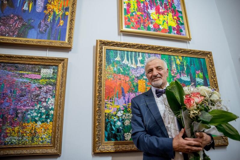 Gagik Parsamian świętował w piątek, 13 września, 35-lecie swojej twórczości artystycznej