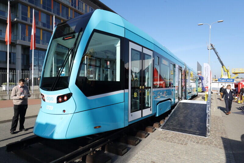 Stadler, niemiecki producent z fabryką w Siedlcach, prezentuje tramwaj Tango NF2 “nOVA”