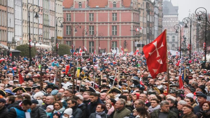 Na zdj.: Parada Niepodległości 2018 w Gdańsku