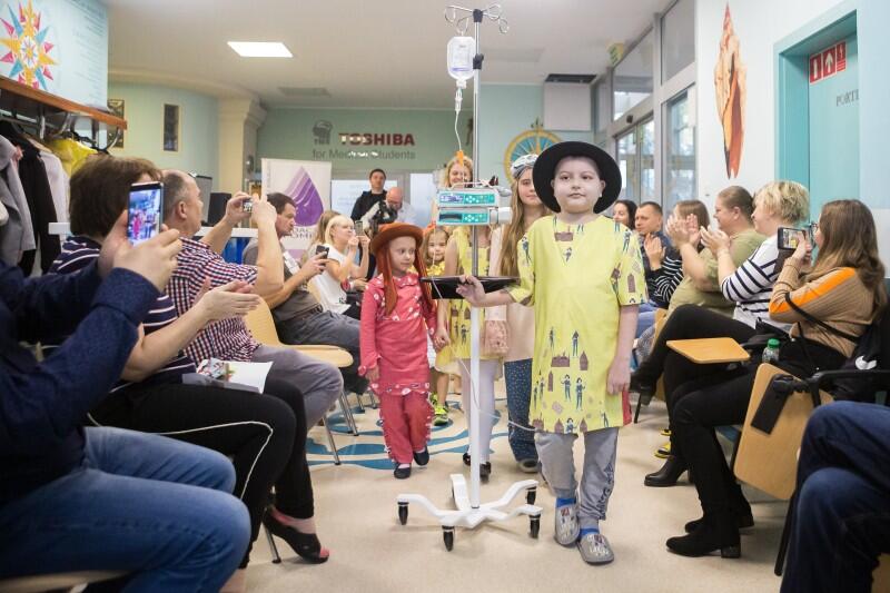 Pokaz w Klinice Pediatrii, Hematologii i Onkologii Szpitala UCK w Gdańsku