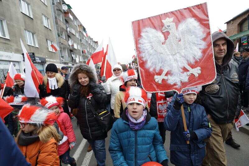 20 tysięcy gdańszczan wzięło udziała w Pradzie Niepodległości 2019. Przyszli całymi rodzinami