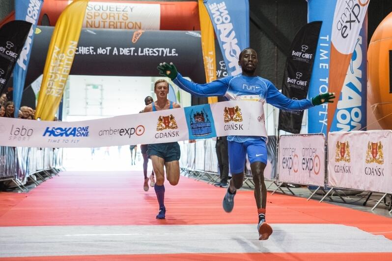 Zwycięzca Pólmaratonu Gdańsk 209 Kenijczyk Hammington Cherop
