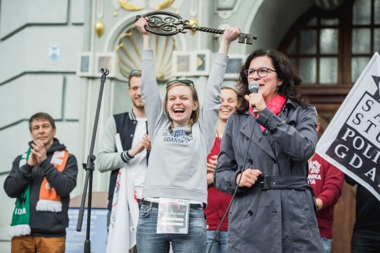 Jak co roku prezydent miasta Gdańska przekazał studentom na czas Juwenaliów Gdańskich, klucze do miasta