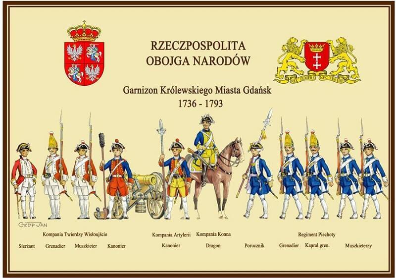 Oto mundury Garnizonu Gdańsk z czasów Christiana Tolkiena