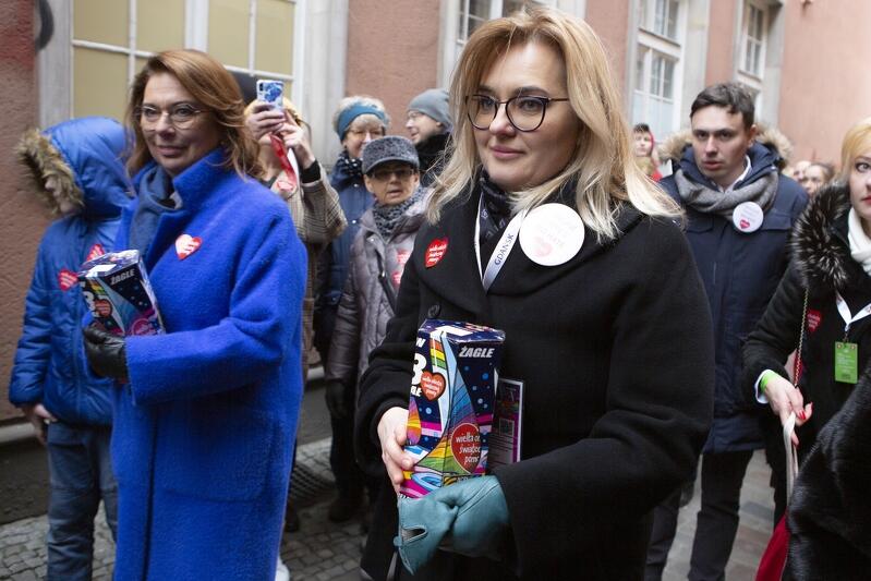 W Gdańsku kwestowały m.in. Małgorzata Kidawa-Błońska i posłanka do Europarlamentu Magdalena Adamowicz 