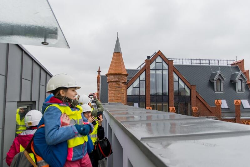 Z dachu budynków roztacza się niezwykła panorama Gdańska