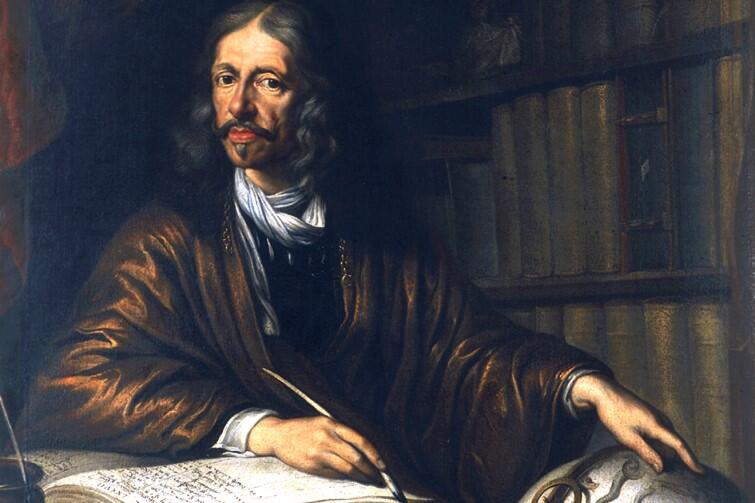 Jan Heweliusz urodził się w Gdańsku 28 stycznia 1611 r.. W Gdańsku żył, a zmarł w 1687 r, co ciekawe również 28 stycznia - portret Johannesa Heveliusa pędzla Daniela Schultza Młodszego