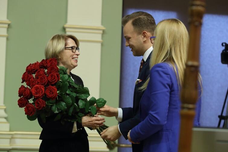Podczas styczniowej sesji radni oficjalnie pożegnali wieloletnią Skarbnik Gdańska Teresę Blacharską