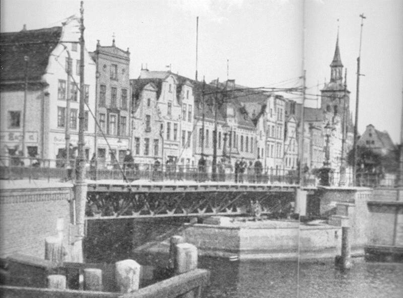 Most Stągiewny, fotografia z 1904 r.