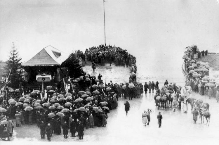Puck. Zaślubiny Polski z morzem 10 lutego 1920 r. z udziałem gen. Józefa Hallera