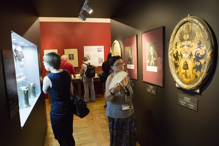 Wystawa historyczna Herby mieszczan gdańskich od XV do XVIII wieku  w Domu Uphagena, którą udostępniono dla zwiedzających w ramach IV Światowego Zjazdu Gdańszczan w 2014 roku