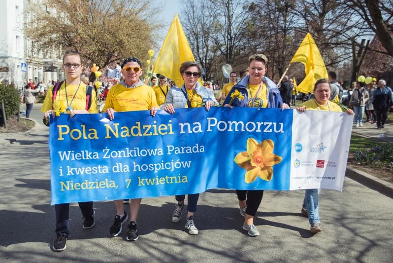 Pola Nadziei na Pomorzu - Żonkilowa Parada była nieodłącznym elementem wydarzenia 