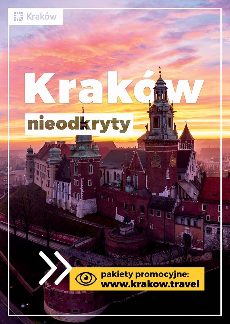  Plakat promocyjny Krakowa, który zobaczymy w Gdańsku