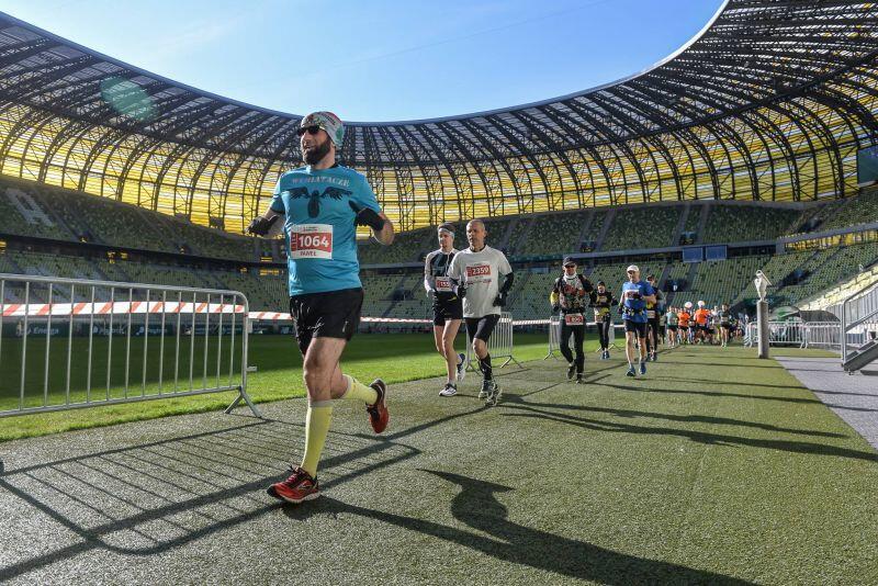 Stadion Energa Gdańsk gościł już biegaczy przy okazji Maratonu Gdańsk