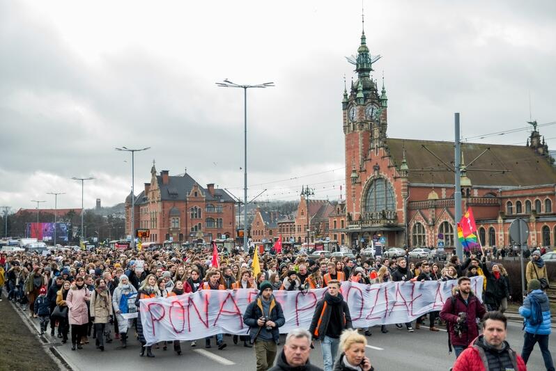 6 luty 2019 r. Marsz Ponad Podziałami w Gdańsku