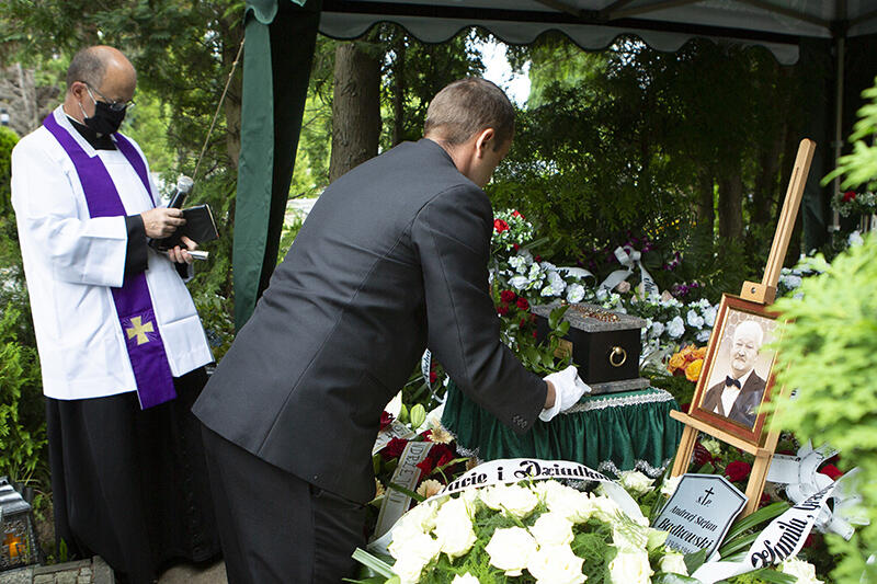 Uroczystości pogrzebowe odbyły się 31 lipca na Cmentarzu Łostowickim