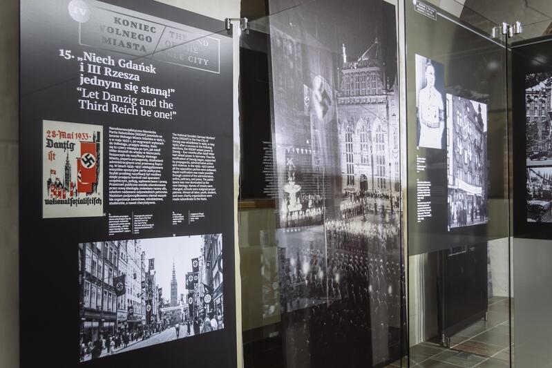 Historyczne dokumenty, zdjęcia i przedmioty opowiadają o procesie przejmowania władzy w Wolnym Mieście Gdańsku przez Partię Narodowo-Socjalistyczną