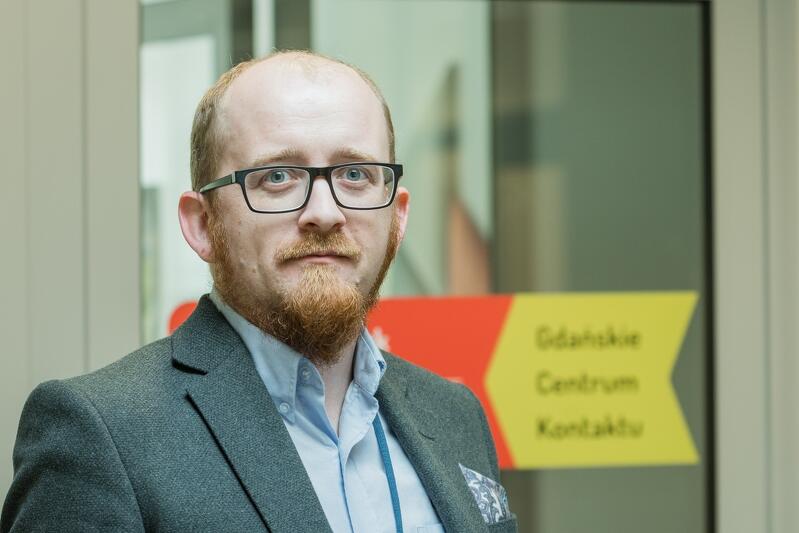 Jarosław Schroeder kierownik Gdańskiego Centrum Kontaktu