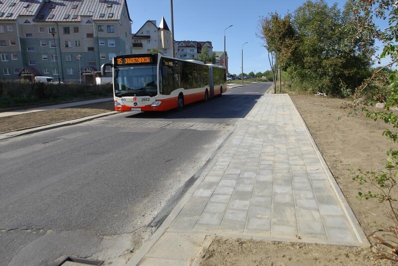 Nowe przystanki autobusowe powstały przy ul. Cygańska Góra na wysokości posesji nr 12 i 14