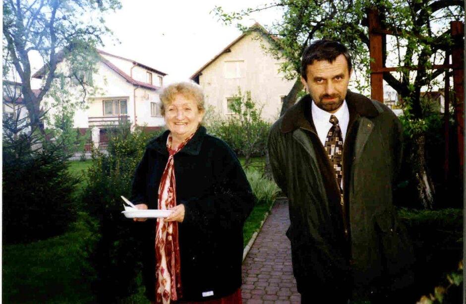 Małgorzata Gładysz i Janusz Granatowicz kilka dni po wygranych wyborach „okrągłostołowych” w 1989 roku