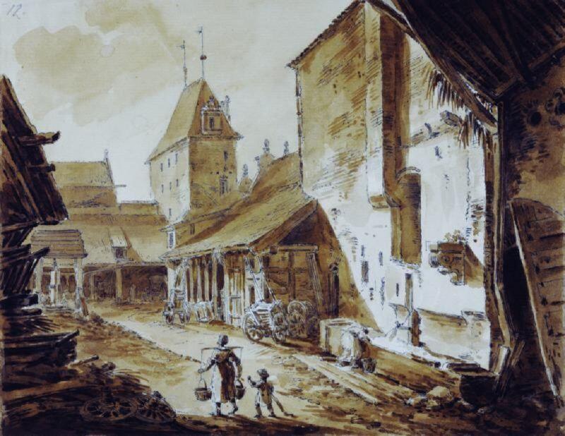 Zygmunt Vogel, Gdański Dwór Miejski, od wewnątrz, 1788