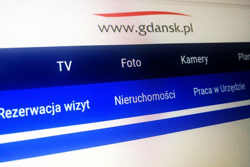 Witryna internetowa Miasta Gdańsk