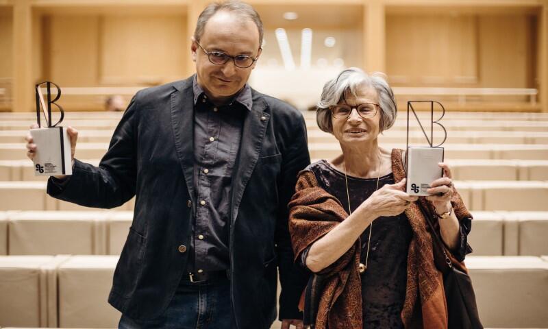 Marcin Szuster i Małgorzata Łukasiewicz - laureaci Nagrody Translatorskiej 2019 