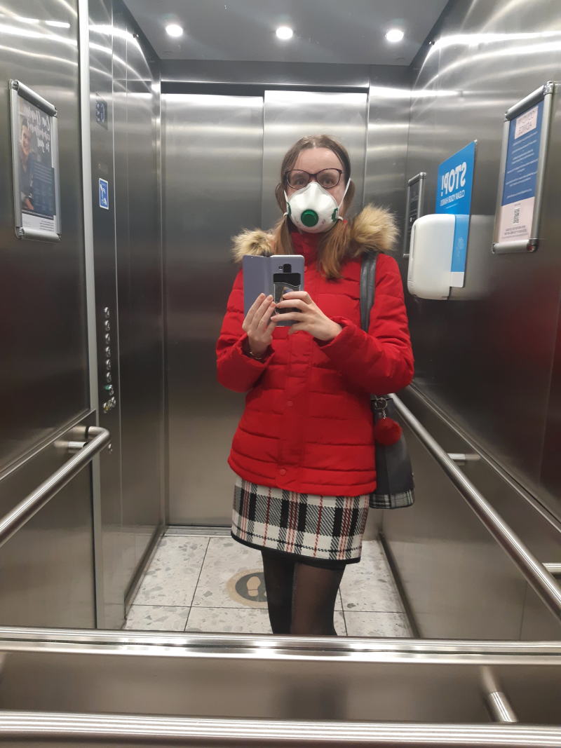 Moda w pandemii, czyli mój strój podczas wyjścia na zakupy w Londynie