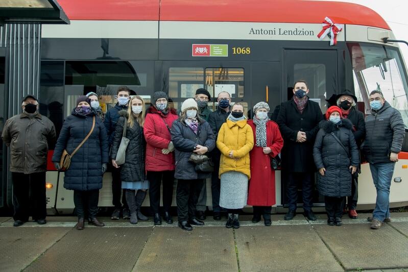 To już 61 gdański tramwaj mający swojego patrona