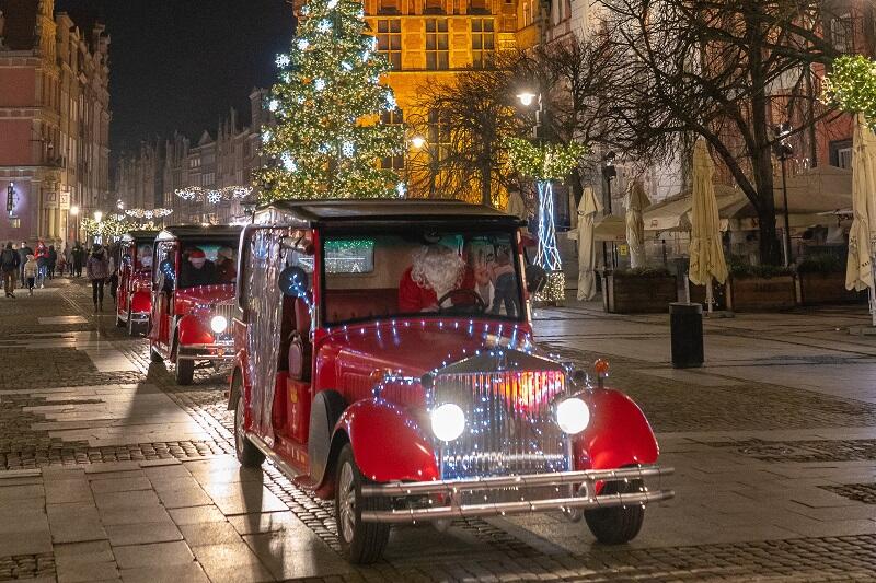 `Historyczne` meleksy Retro Gdańsk w świątecznym przybraniu, 23 grudnia 2020