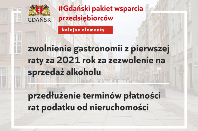 Gdańscy radni zagłosowali za uchwałą dotyczącą kolejnych działań pomocowych dla przedsiębiorców dotkniętych skutkami pandemii