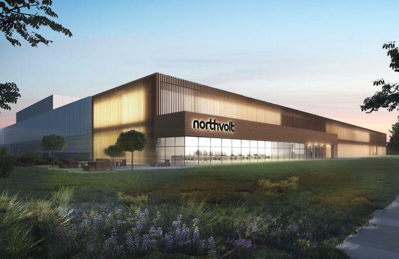 Tam ma wyglądać nowy zakład firmy Northvolt, kóry powstanie w Gdańsku