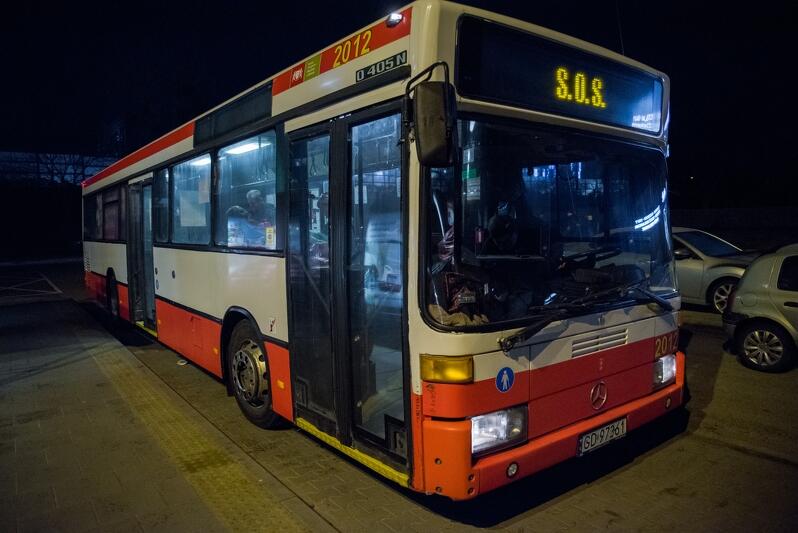 Autobus SOS ma kilka przystanków: w Sopocie, na Przymorzu, we Wrzeszczu i Gdańsku Głównym