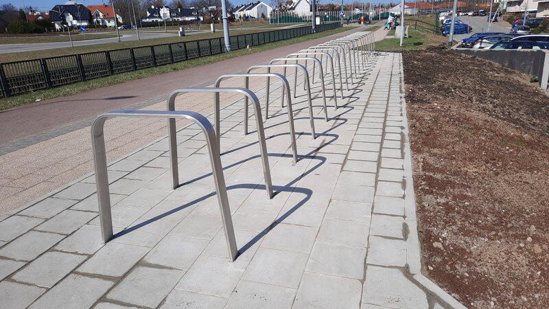 Na Chełmie właśnie pojawił się nowy parking rowerowy