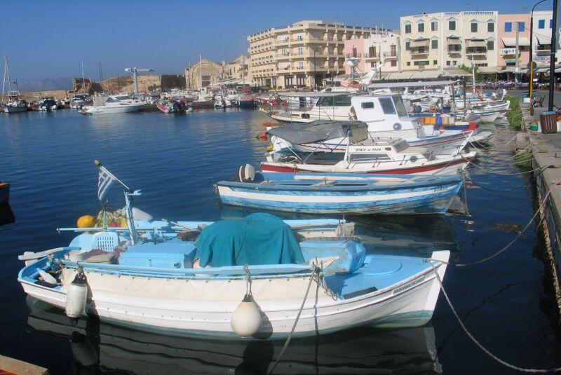 Kreta. Stary port w Chani