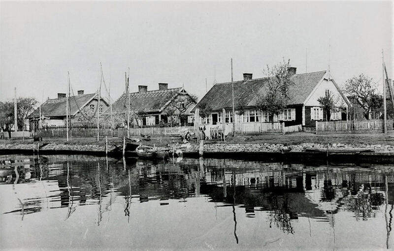 Górki Zachodnie, obecna ul. Kutnowska, fotografia z 1938 roku, ze zbiorów PAN Biblioteki Gdańskiej 