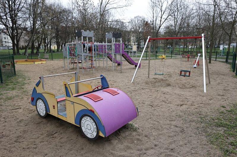 Plac zabaw w Parku św. Barbary powstał dzięki środkom z Budżetu Obywatelskiego