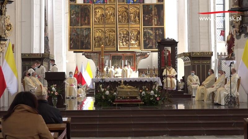 W mszy świętej z okazji odpustu św. Wojciecha uczestniczyło 230 osób 