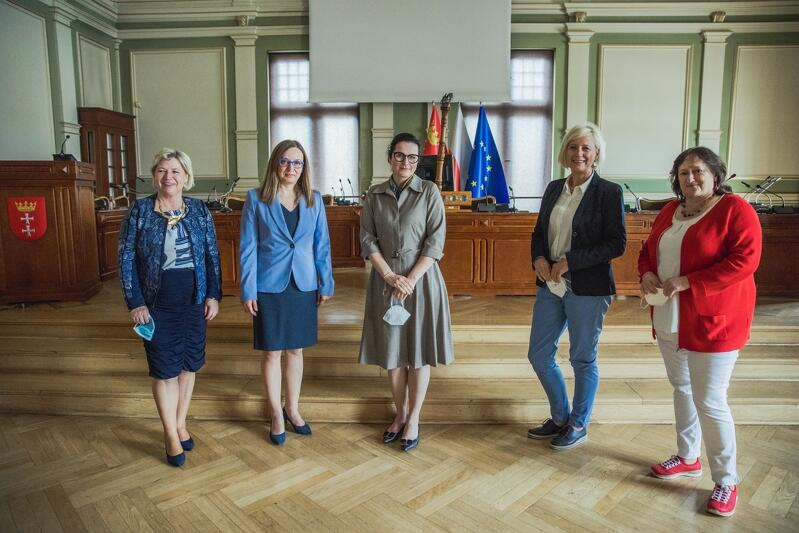 „Femeile nu guvernează doar în Gdansk”.  Vizita vicepreședintelui Bundestag Dagmar Ziegler