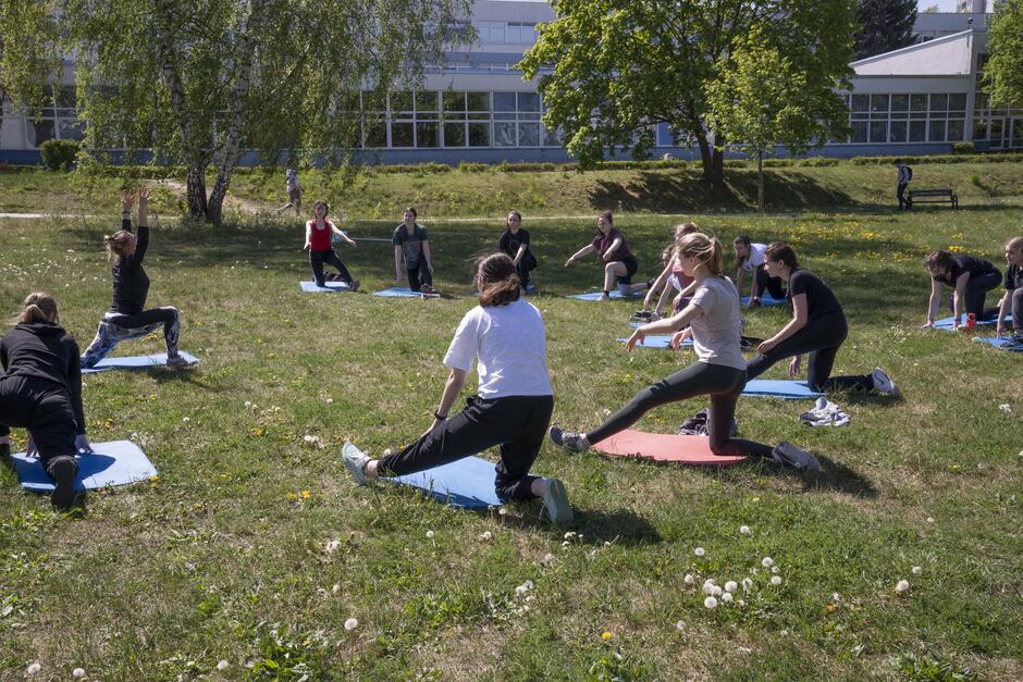  Uniwersytet Gdański zaprasza mieszkańców do ćwiczenia na kampusie